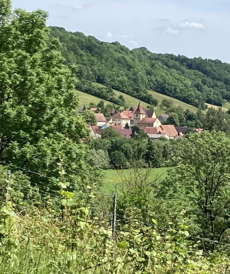 Rose Cottage Im Romantischen Taubertal Adelshofen  Екстериор снимка